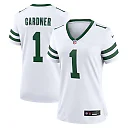 Zennovawear Women's New York Jets Ahmad Sauce Gardner Legacy White Game Player Jersey