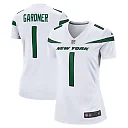 Zennovawear Women's New York Jets Ahmad Sauce Gardner White Player Jersey