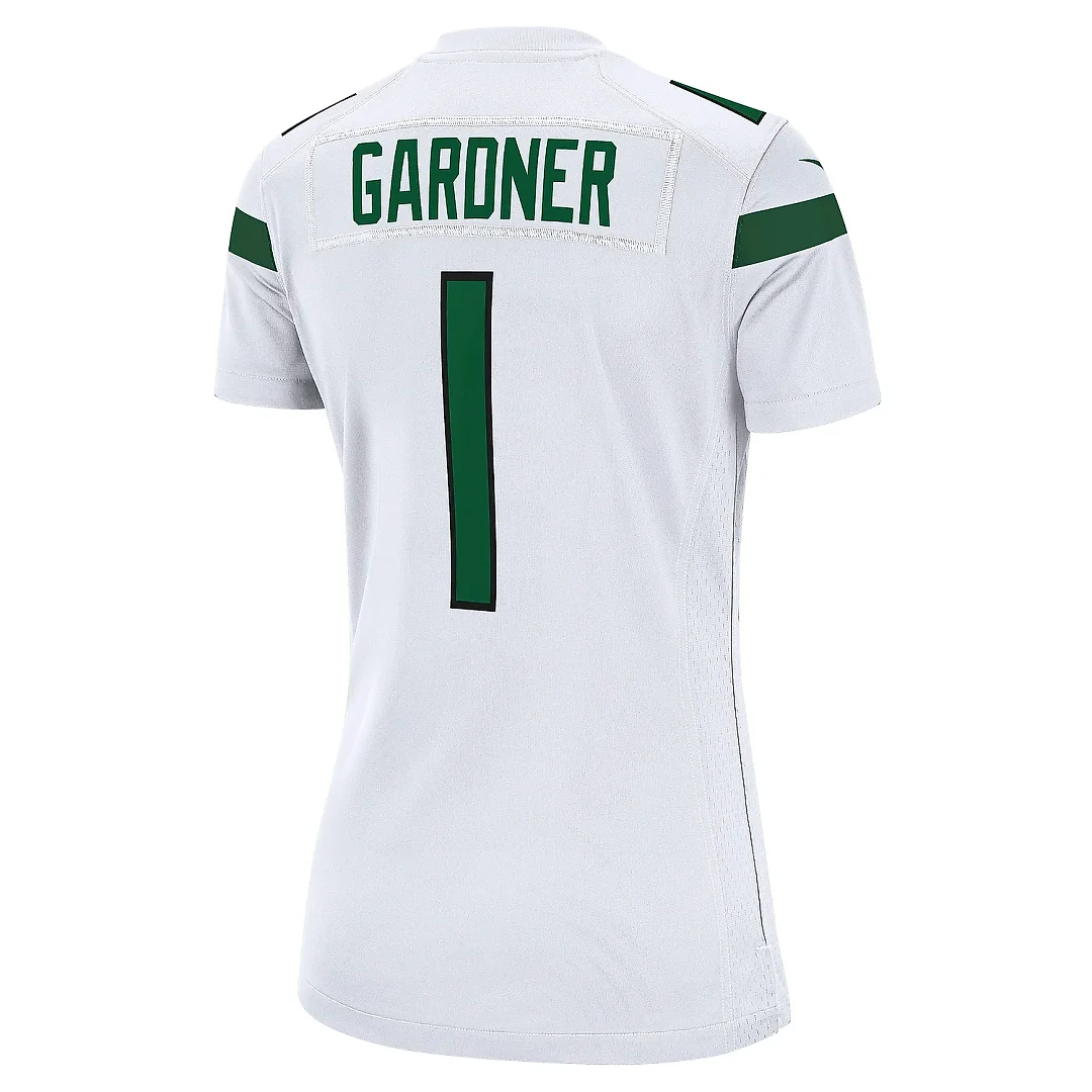 Zennovawear Women's New York Jets Ahmad Sauce Gardner White Player Jersey