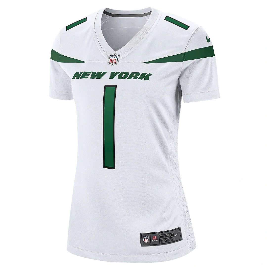 Zennovawear Women's New York Jets Ahmad Sauce Gardner White Player Jersey