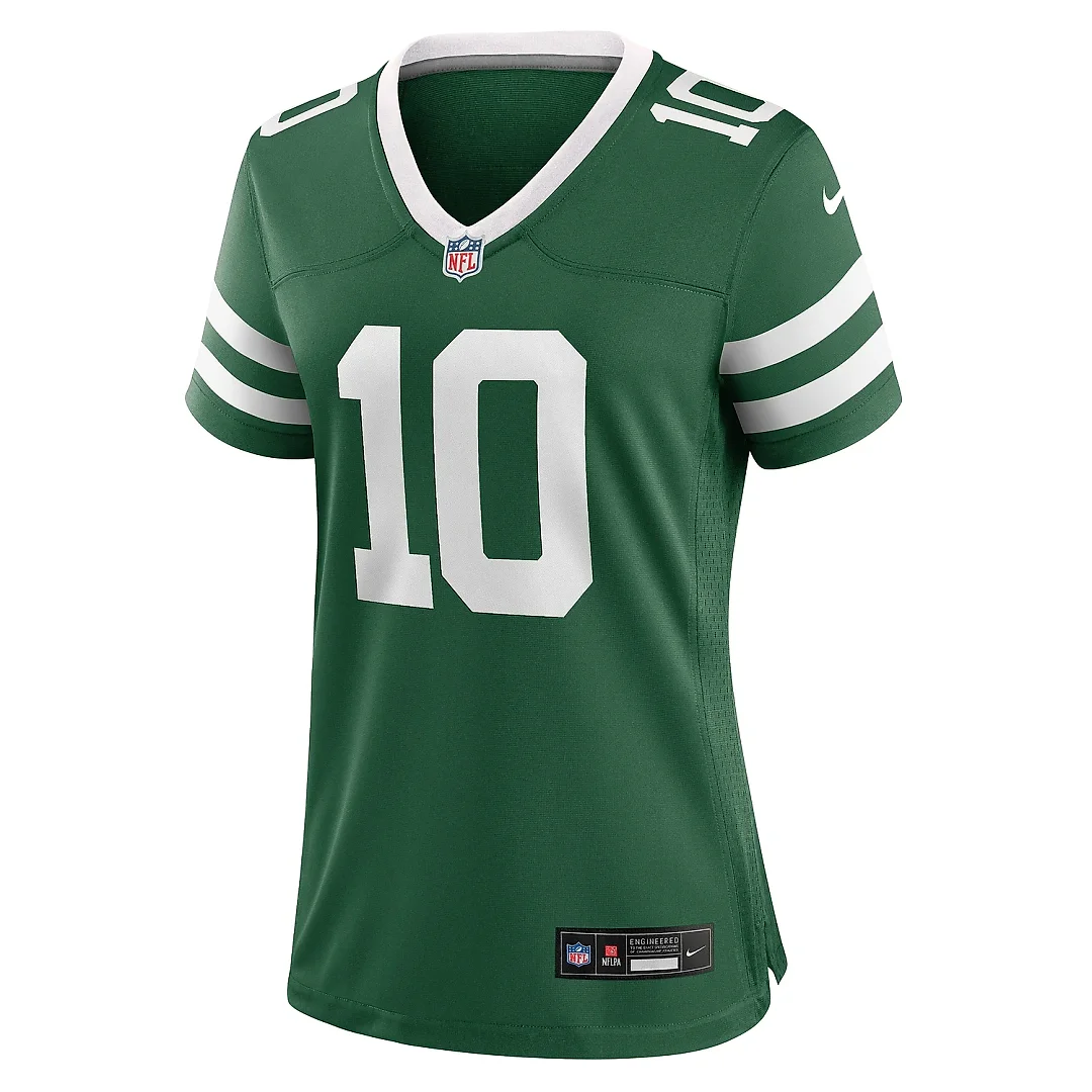 Zennovawear Women's New York Jets Allen Lazard Legacy Green Team Game Jersey