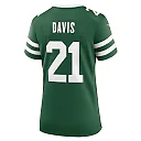 Zennovawear Women's New York Jets Ashtyn Davis Legacy Green Team Game Jersey