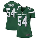 Zennovawear Women's New York Jets Billy Turner Gotham Green Game Jersey