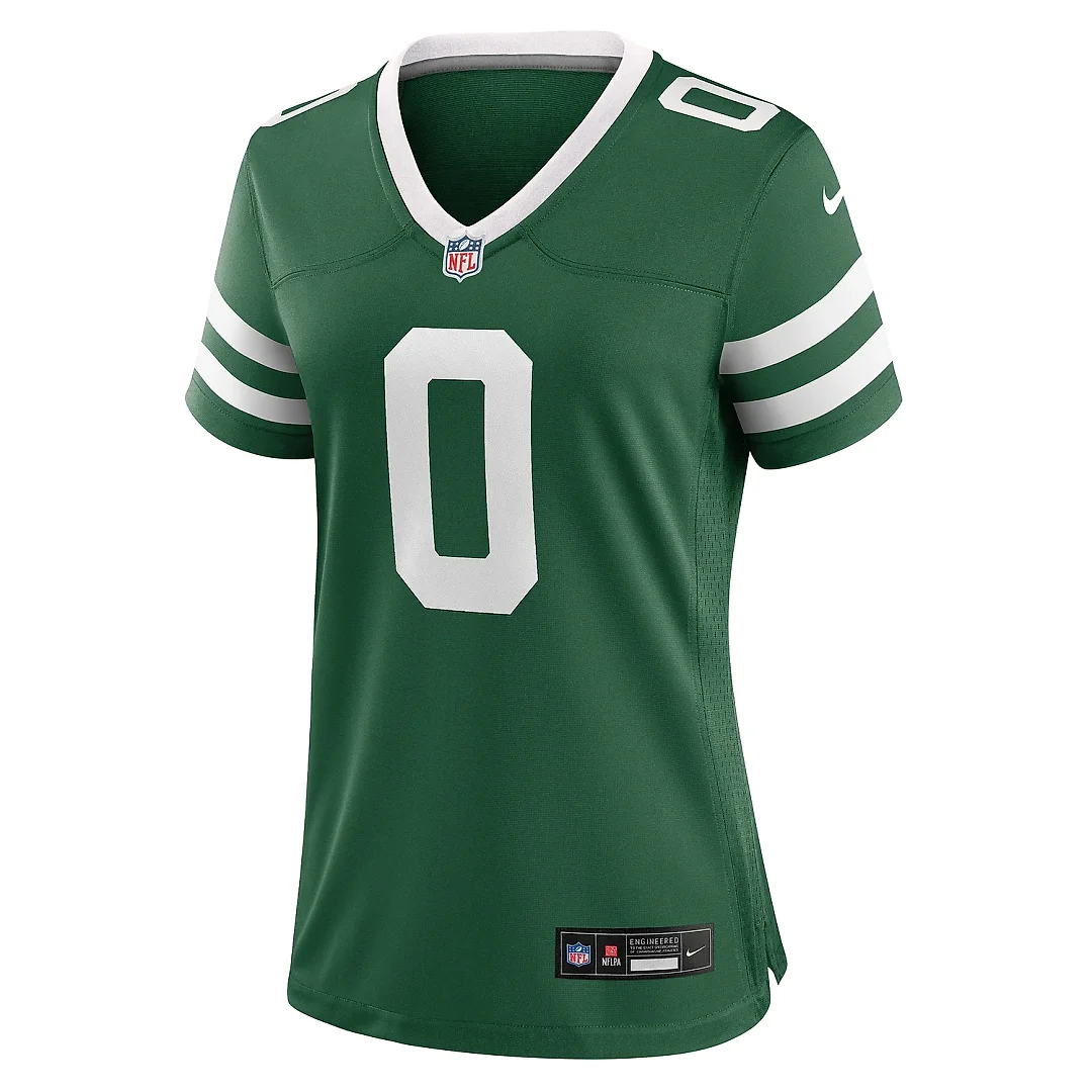 Zennovawear Women's New York Jets Braelon Allen Legacy Green Game Jersey