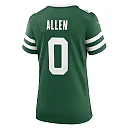 Zennovawear Women's New York Jets Braelon Allen Legacy Green Game Jersey