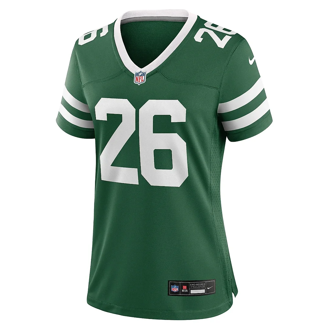 Zennovawear Women's New York Jets Brandin Echols Legacy Green Team Game Jersey