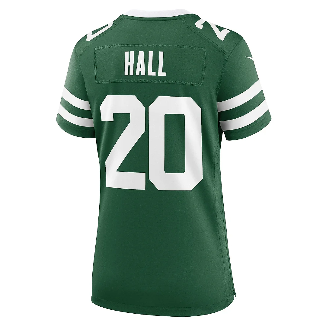 Zennovawear Women's New York Jets Breece Hall Legacy Green Game Jersey