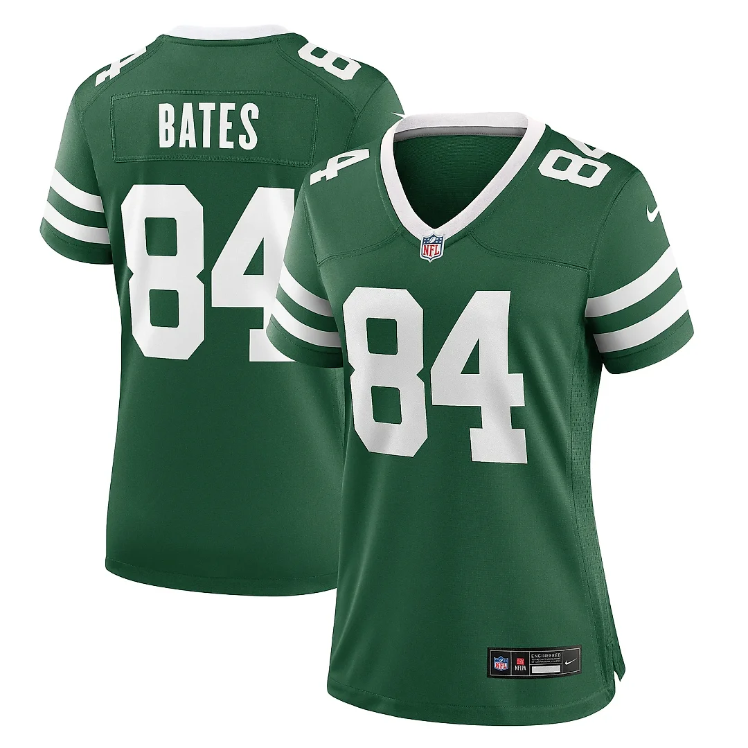 Zennovawear Women's New York Jets Brenden Bates Legacy Green Team Game Jersey