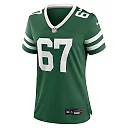 Zennovawear Women's New York Jets Carter Warren Legacy Green Team Game Jersey