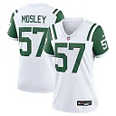 Zennovawear Women's New York Jets C.J. Mosley White Classic Alternate Game Jersey