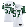 Zennovawear Women's New York Jets C.J. Mosley White Classic Alternate Game Jersey