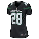 Zennovawear Women's New York Jets Curtis Martin Black Retired Player Jersey