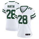 Zennovawear Women's New York Jets Curtis Martin White Legacy Retired Player Game Jersey