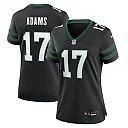 Zennovawear Women's New York Jets Davante Adams Legacy Black Alternate Game Jersey