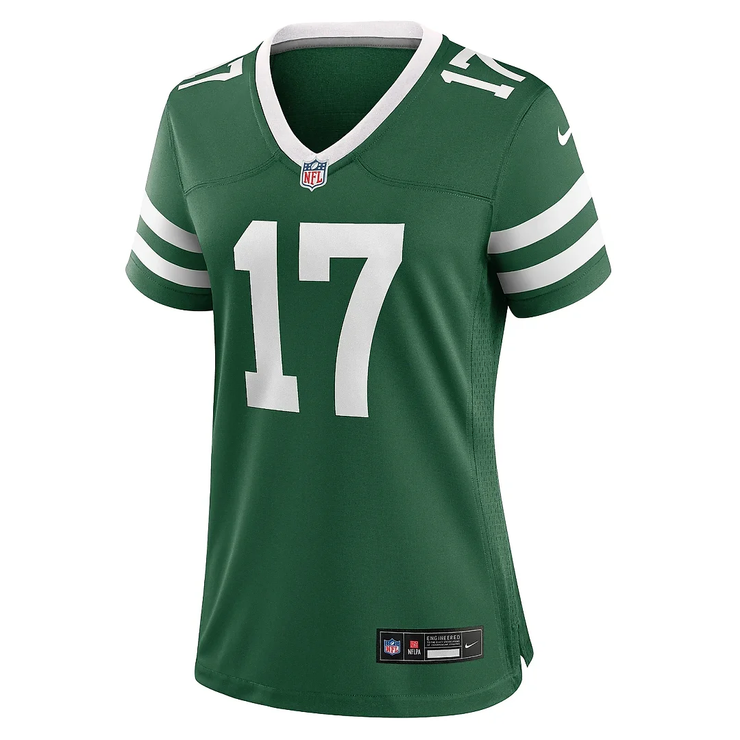 Zennovawear Women's New York Jets Davante Adams Legacy Green Game Jersey