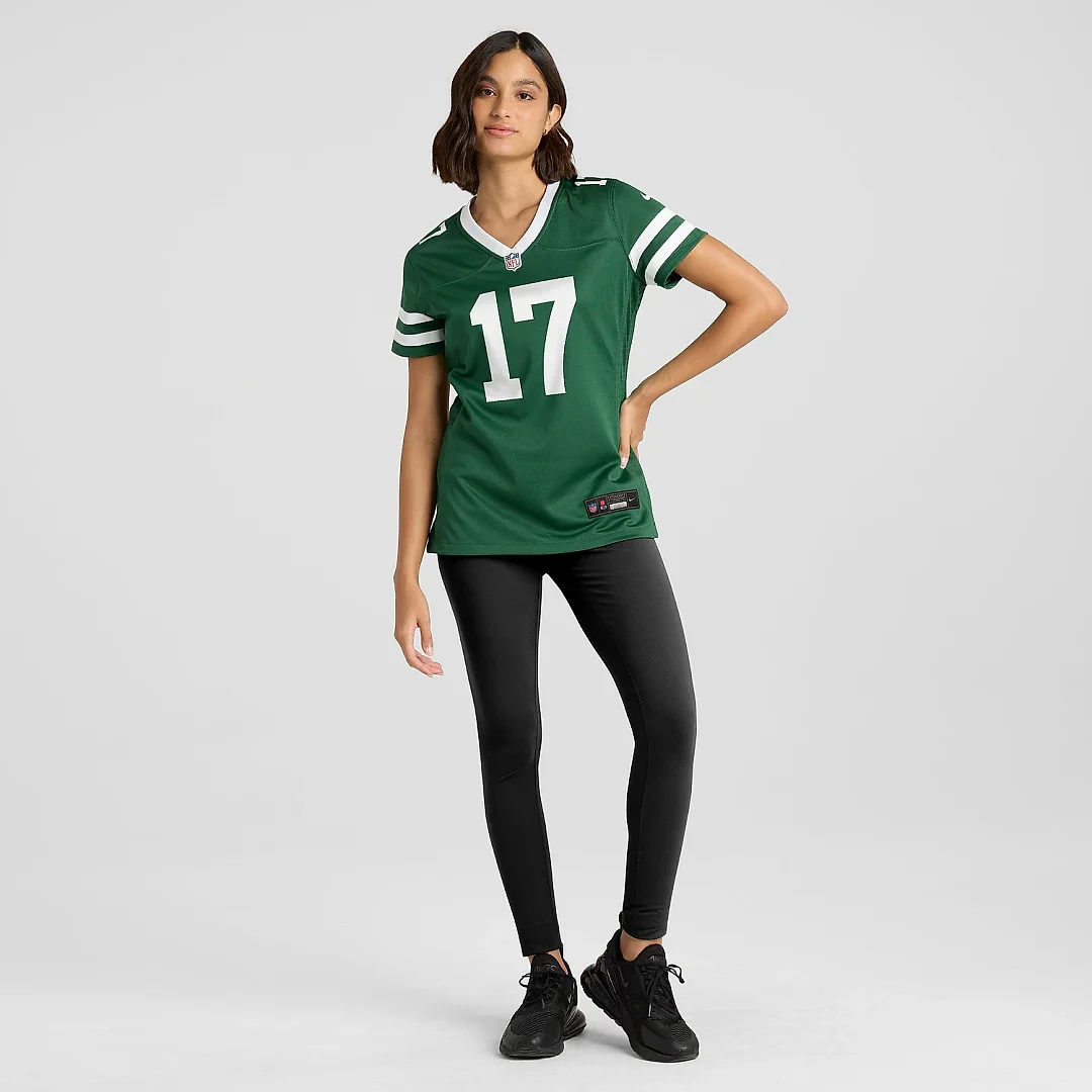 Zennovawear Women's New York Jets Davante Adams Legacy Green Game Jersey