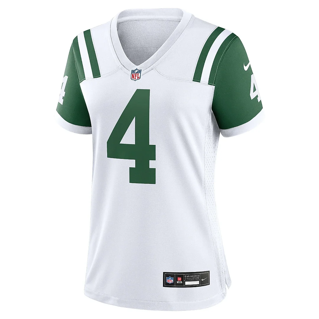 Zennovawear Women's New York Jets D.J. Reed White Classic Alternate Player Game Jersey