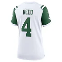 Zennovawear Women's New York Jets D.J. Reed White Classic Alternate Player Game Jersey