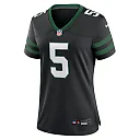 Zennovawear Women's New York Jets Garrett Wilson Legacy Black Alternate Game Jersey
