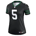 Zennovawear Women's New York Jets Garrett Wilson Legacy Black Alternate Legend Player Performance Top