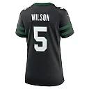 Zennovawear Women's New York Jets Garrett Wilson Legacy Black Alternate Game Jersey