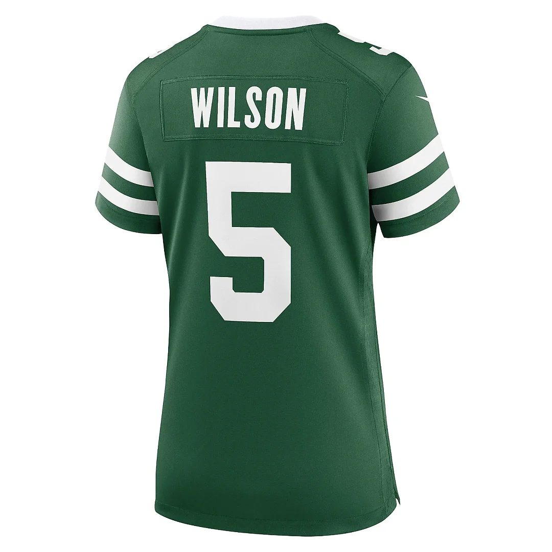 Zennovawear Women's New York Jets Garrett Wilson Legacy Green Game Jersey