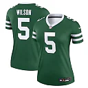 Zennovawear Women's New York Jets Garrett Wilson Legacy Green Legend Player Performance Top