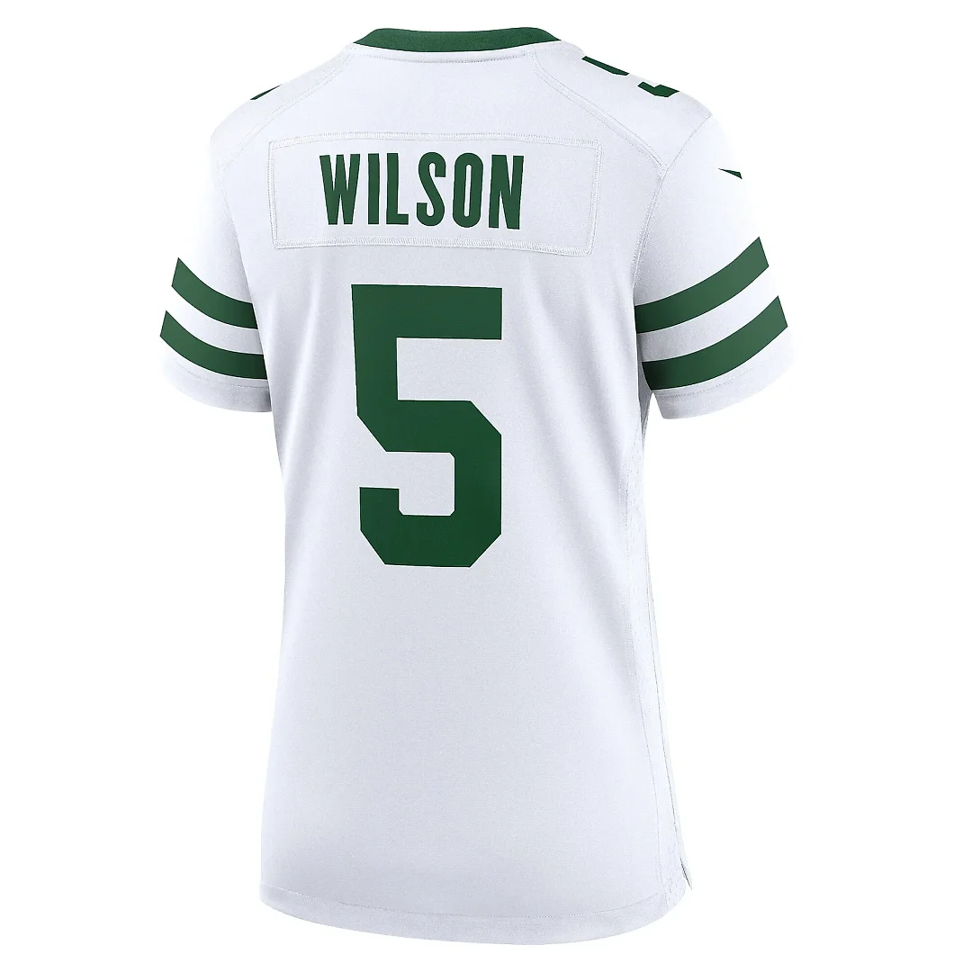 Zennovawear Women's New York Jets Garrett Wilson Legacy White Game Jersey