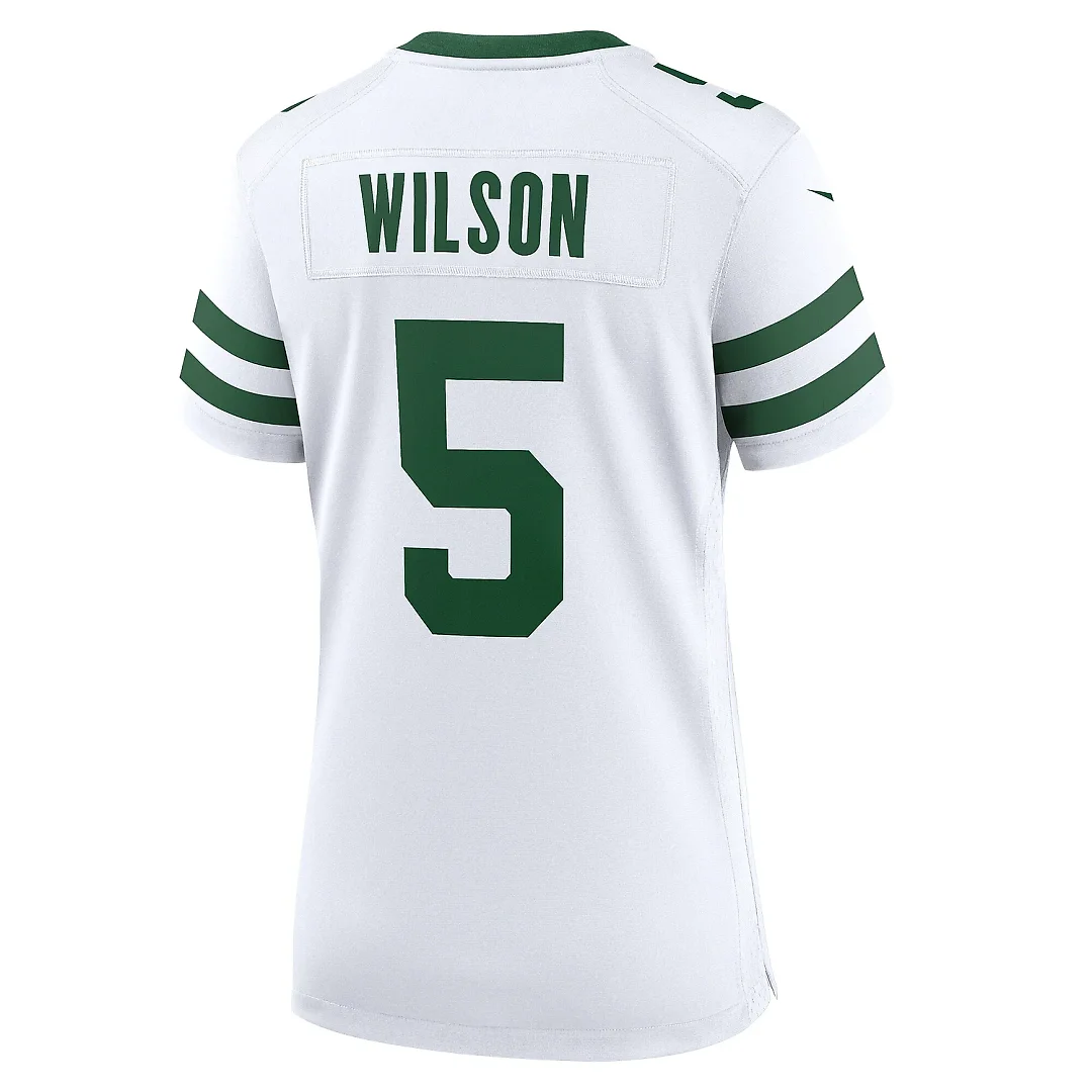 Zennovawear Women's New York Jets Garrett Wilson White Alternate Game Jersey