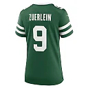 Zennovawear Women's New York Jets Greg Zuerlein Legacy Green Team Game Jersey