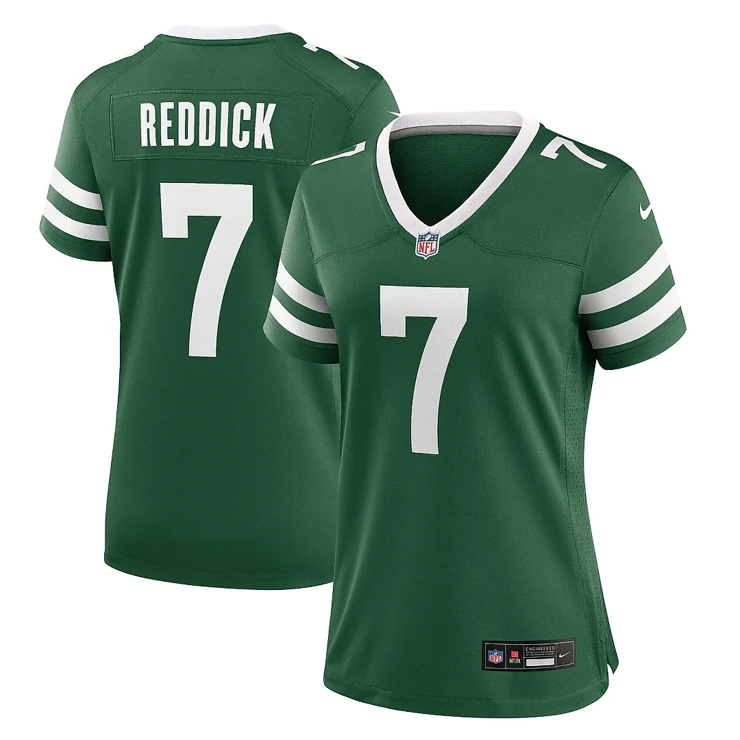 Zennovawear Women's New York Jets Haason Reddick Legacy Green Team Game Jersey