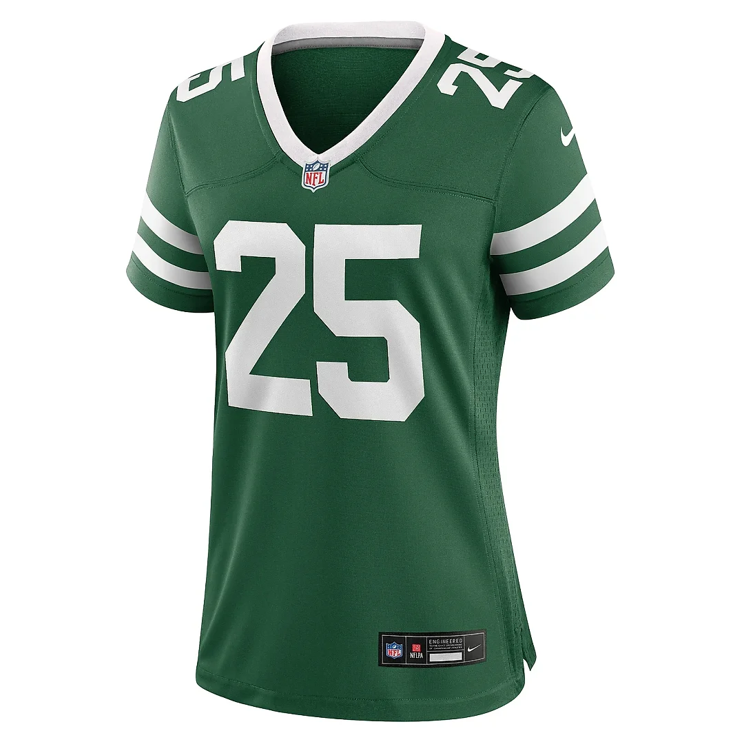 Zennovawear Women's New York Jets Israel Abanikanda Legacy Green Team Game Jersey