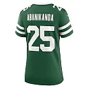 Zennovawear Women's New York Jets Israel Abanikanda Legacy Green Team Game Jersey