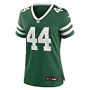 Zennovawear Women's New York Jets Jamien Sherwood Legacy Green Team Game Jersey