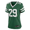 Zennovawear Women's New York Jets Jarrick Bernard Converse Legacy Green Team Game Jersey