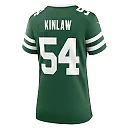 Zennovawear Women's New York Jets Javon Kinlaw Legacy Green Team Game Jersey