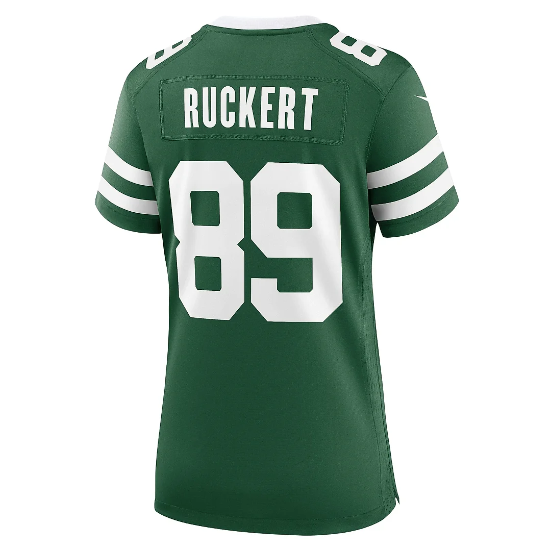 Zennovawear Women's New York Jets Jeremy Ruckert Legacy Green Team Game Jersey