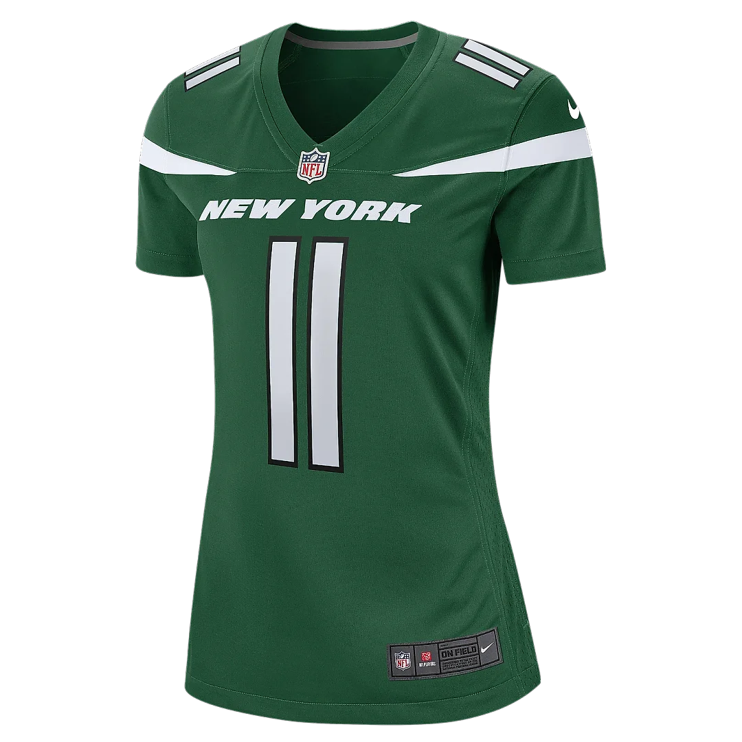Zennovawear Women's New York Jets Jermaine Johnson II Gotham Green Game Jersey