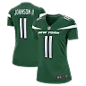 Zennovawear Women's New York Jets Jermaine Johnson II Gotham Green Game Jersey