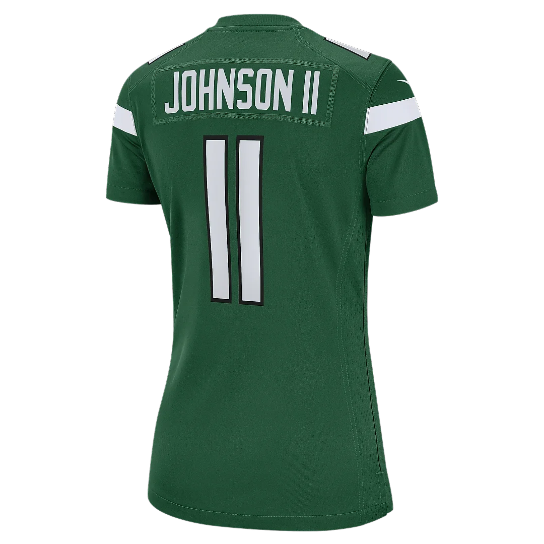 Zennovawear Women's New York Jets Jermaine Johnson II Gotham Green Game Jersey