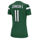 Zennovawear Women's New York Jets Jermaine Johnson II Gotham Green Game Jersey