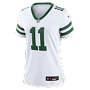 Zennovawear Women's New York Jets Jermaine Johnson II Spotlight White Alternate Game Jersey