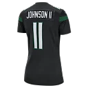 Zennovawear Women's New York Jets Jermaine Johnson II Stealth Black Alternate Game Jersey