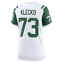 Zennovawear Women's New York Jets Joe Klecko White Classic Alternate Retired Player Game Jersey