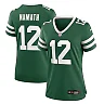 Zennovawear Women's New York Jets Joe Namath Legacy Green Retired Player Game Jersey
