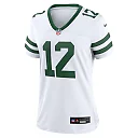 Zennovawear Women's New York Jets Joe Namath White Legacy Retired Player Game Jersey
