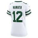 Zennovawear Women's New York Jets Joe Namath White Legacy Retired Player Game Jersey