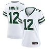 Zennovawear Women's New York Jets Joe Namath White Legacy Retired Player Game Jersey