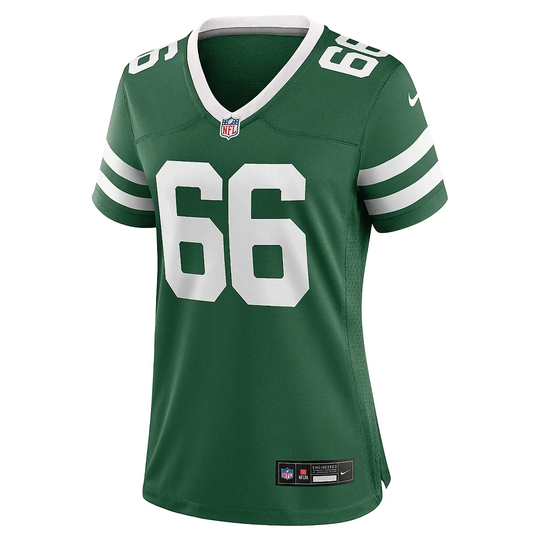 Zennovawear Women's New York Jets Joe Tippmann Legacy Green Team Game Jersey