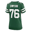 Zennovawear Women's New York Jets John Simpson Legacy Green Game Jersey